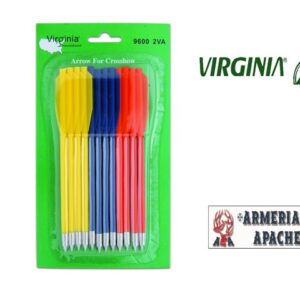 PACCO DA 12 DARDI PER PISTOLA BALESTRA VIRGINIA OUTDOOR