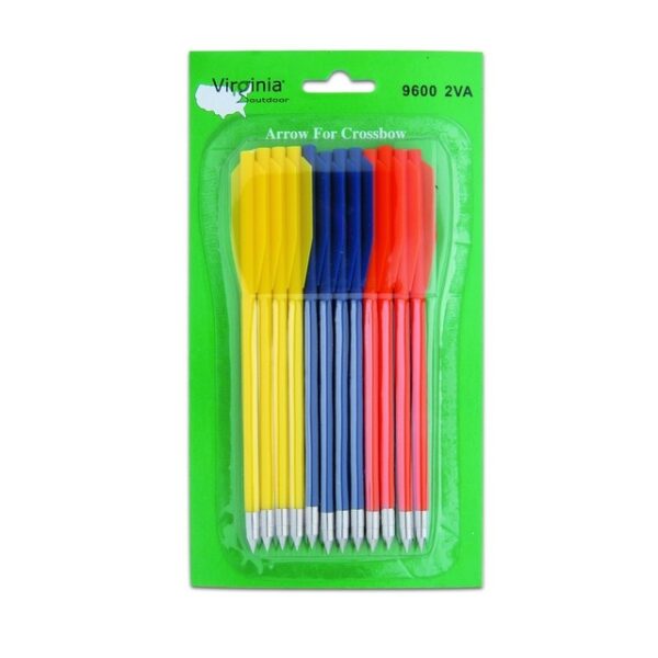 PACCO DA 12 DARDI PER PISTOLA BALESTRA VIRGINIA OUTDOOR