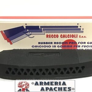 CALCIOLO IN GOMMA PER FUCILE TIPO 330 ALTEZZA MM 30 NERO