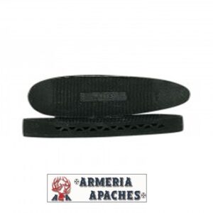 CALCIOLO IN GOMMA PER FUCILE tipo 325 ALTEZZA MM 25 NERO