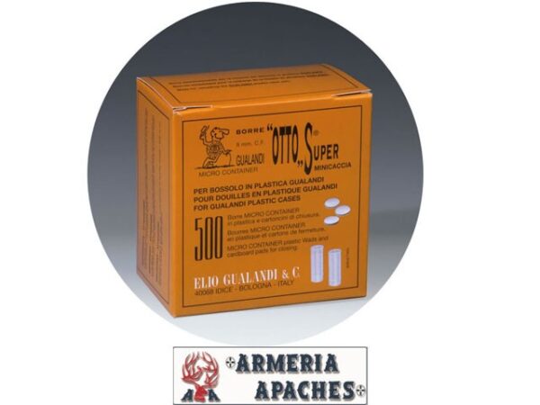 Borra Micro-Containere Cartoncini chiusura per la ricarica Bossolo in plastica