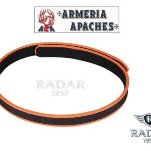 CINTURA SPEED IN NASTRO RINFORZATO BORDATO ARANCIO H.40