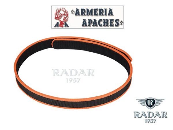 CINTURA SPEED IN NASTRO RINFORZATO BORDATO ARANCIO H.40