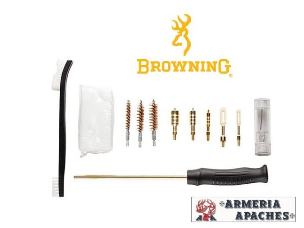 BROWNING PISTOL CLEANING KIT CAL .22/.45/.38/9 PISTOLS MANUTENZIONE ARMI