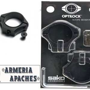 OPTILOCK BASE ATTACCO OTTICA TIKKA SAKO DA 30 mm