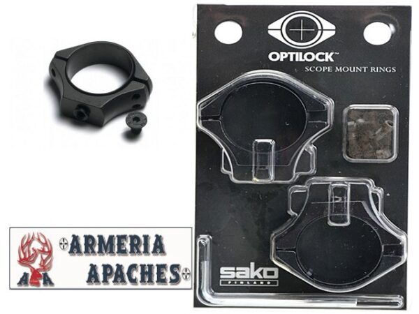 OPTILOCK BASE ATTACCO OTTICA TIKKA SAKO DA 30 mm