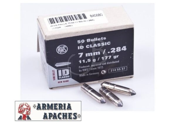 RWS PALLE bullets evolution 7 mm/.284 10.3g/159 gr