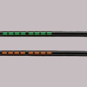 MIRINO Ruby Shooting TONDO IN FIBRA OTTICA FLUORESCENTE ADESIVO
