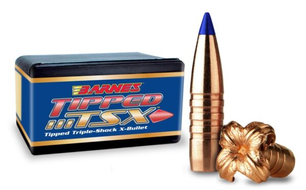 BARNES TIPPED TSX TTSX BT PALLE DA RICARICA CAL.30 GR.168