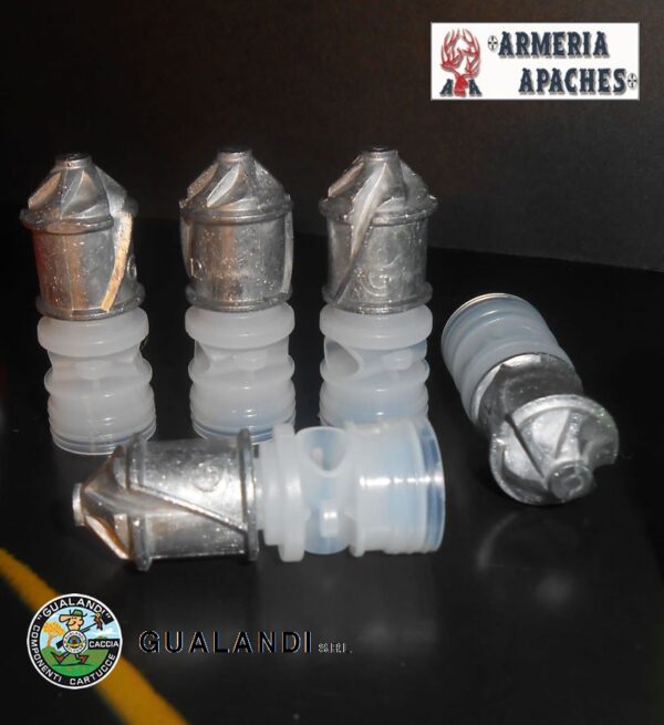 Gualandi borra proiettile cal. 20 25gr conf. 10 pz