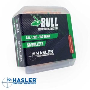 Hasler Bull cal 30 167grn