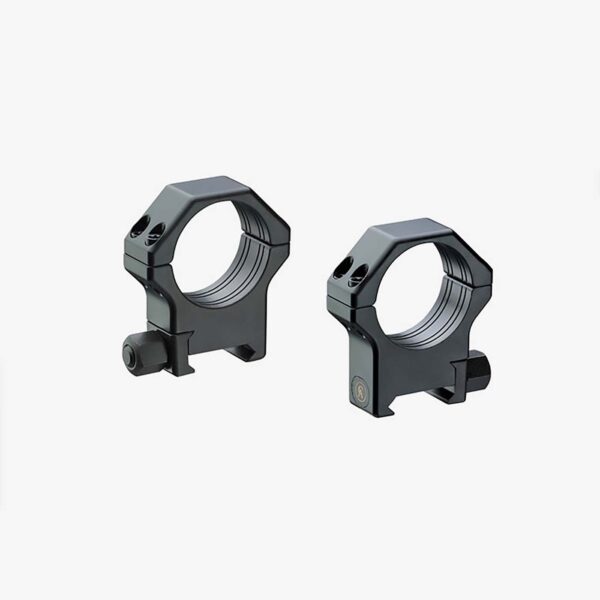 Anelli in acciaio temprato PICATINNY o WEAVER SPP01/B – Steel Picatinny Rings ø1” H 12 mm