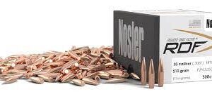NOSLER RDF HPBT ULTRA - HIGH BC MATCH BULLETS CAL. 6.5 GRAIN 140
