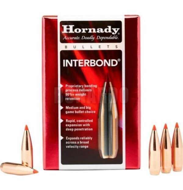Palle Hornady Interbond cal. 270 (.277) 150 gr