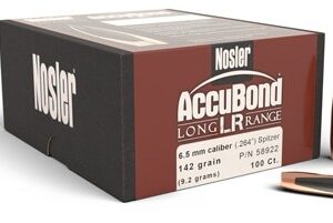 Nosler AccuBond Long LR Range palle da ricarica cal. 30 (.308) 190gr. SPITZER