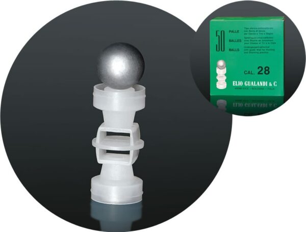 GUALANDI Palle Sferiche Sottocalibrate CAL. 28