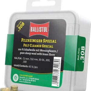 BALLISTOL Detergente speciale per feltro Kal.308, 60 pezzi