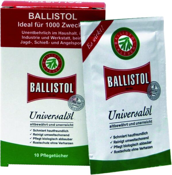 Ballistol salviette olio universale conf. singola
