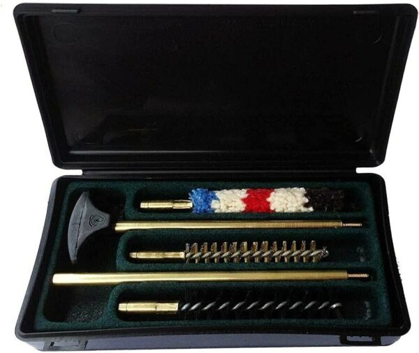 kit pulizia per pistola calibro 9 mm scatola completo