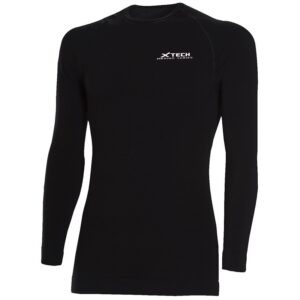 XTech Merino Tech Maniche Lunghe Nero L/XL