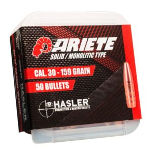 HASLER ARIETE MONOLITIC TYPE CAL. 30 159 GRAIN ROUND NOSE