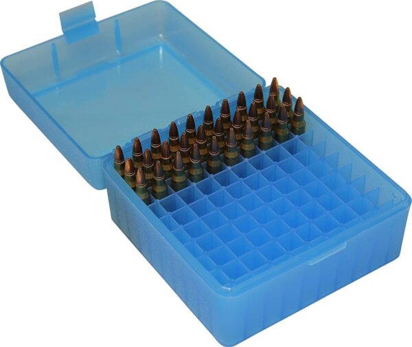 MTM scatole oirta munizioni RS100 blu