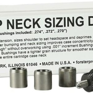 Forster BUSHING Bump Neck Sizing Die Kit 6,5 X 47 LAPUA