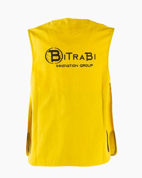BITRABI GILET BTB COMPETITION GIALLO