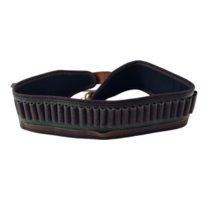 MAREMMANO Cartuccera cintura per carabina in nylon e pelle