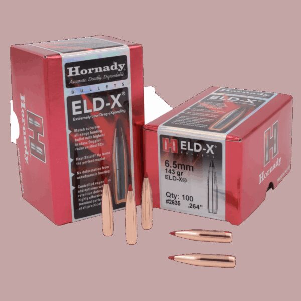Palle HORNADY ELD-X Extremely Low Drag-expanding CAL. 6.5 (.264) 143 GR