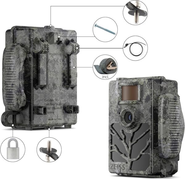 Zeiss Secacam 5 - Telecamera Professionale 4G per Caccia e Osservazione Fauna