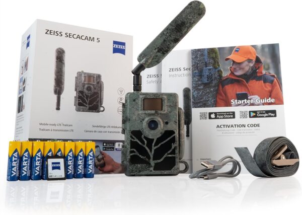 Zeiss Secacam 5 - Telecamera Professionale 4G per Caccia e Osservazione Fauna