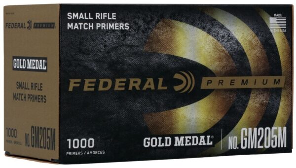 FEDERAL INNESCHI GOLD MEDAL SMALL RIFLE PRIMERS N° GM205M CONF. DA 100