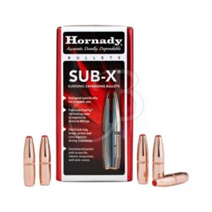 HORNADY OGIVE SUB-X CAL. 30 (.308) GR. 190