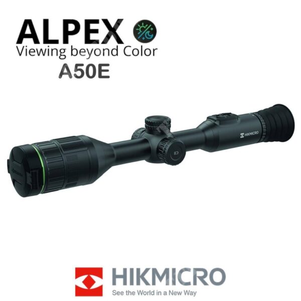 HIKMICRO OTTICA NOTTURNO/DIURNO DIGITALE ALPEX 4K A50E