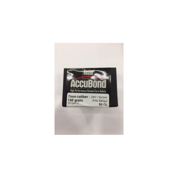 PALLE Nosler Accubond cal. 7 mm (.284) spitzer 140 gr