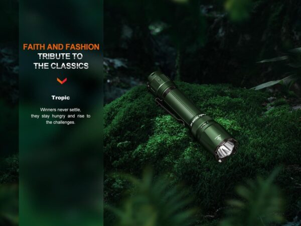 FENIX TK20R UE Torcia elettrica tattica ultra luminosa VERDE