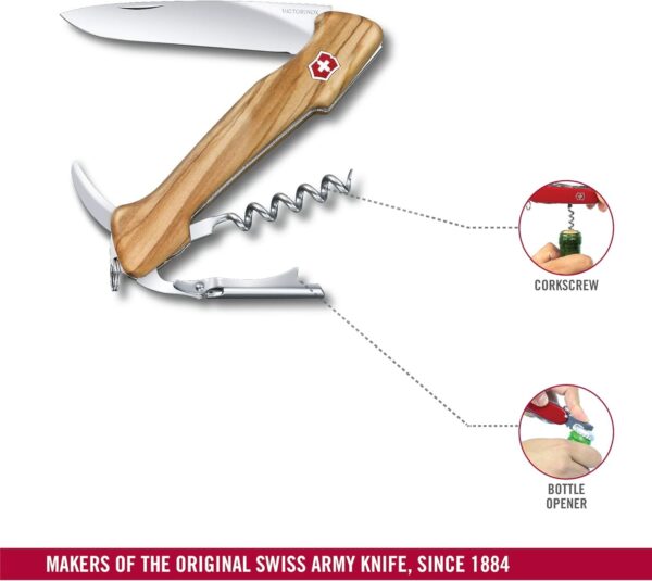 Victorinox, Wine Master, coltellino svizzero con manico in legno