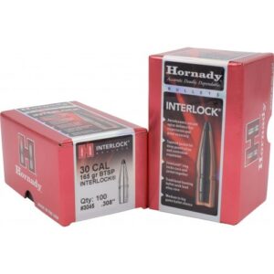 Palle Hornady Interlock 30 cal (.308) gr 150 BTSP