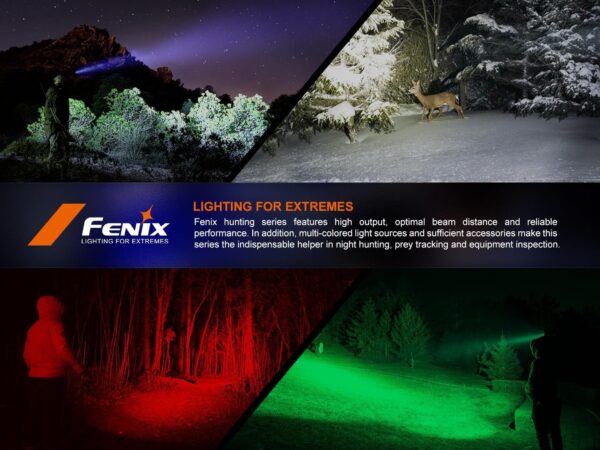 FENIX HT18R, torcia LED ricaricabile ultra luminosa a lungo raggio | 2800 lumen