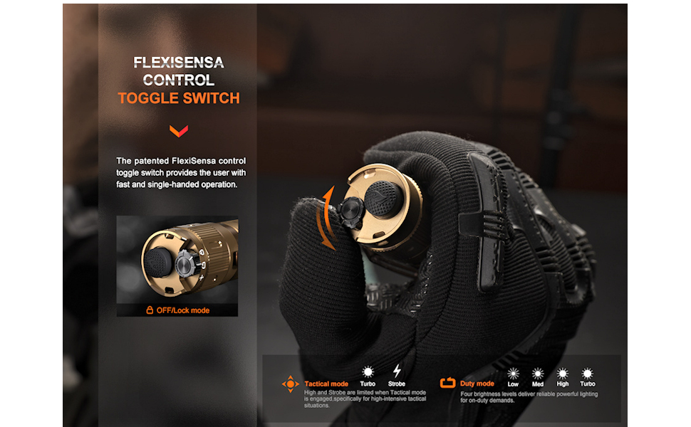 Fenix TK20R UE torcia tattica ricaricabile a lungo raggio