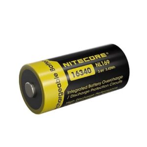 Nitecore NL169 950mAh CR123 Ricaricabile 16340 Battery