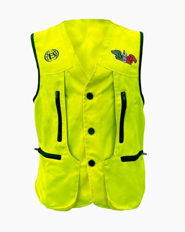 BITRABI GILET BTB COMPETITION GIALLO FLUO