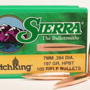SIERRA MATCHKING RIFLE BULLET 30 CAL (.308) DIA. 175gr HPBT
