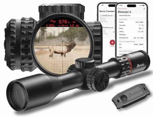 Burris Eliminator 6 4-20x52 Rifle scope CON TELEMETRO