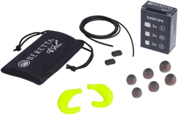 Beretta Auricolari Mini Headset E2 Giallo Fluo