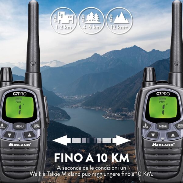 MIDLAND G7 PRO PMR466 16 CANALI