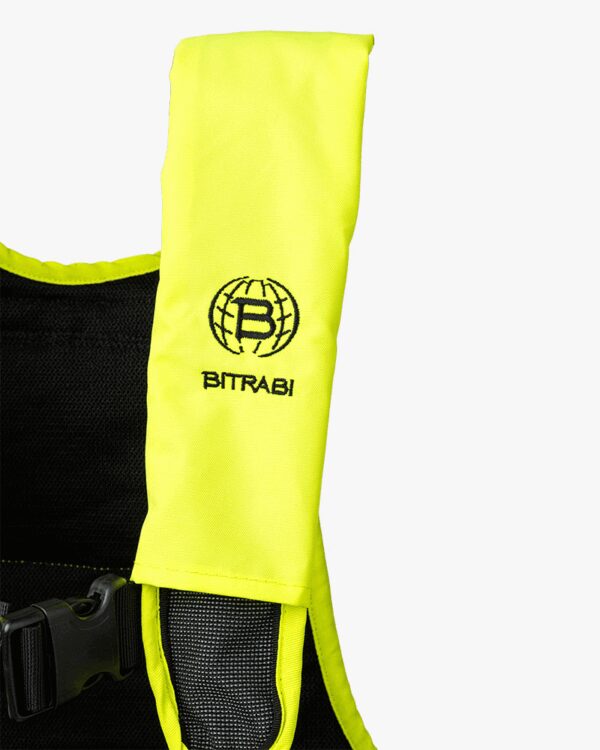 Zaino trisacca gilet da caccia TRIO PRO giallo fluo