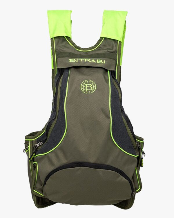Zaino trisacca gilet da caccia TRIO PRO verde