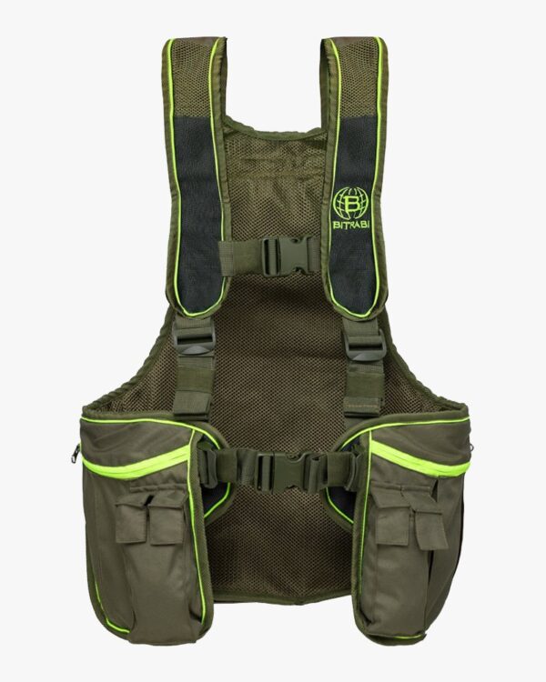 Zaino trisacca gilet da caccia TRIO PRO verde